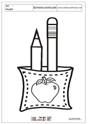 Okul boyama sayfaları